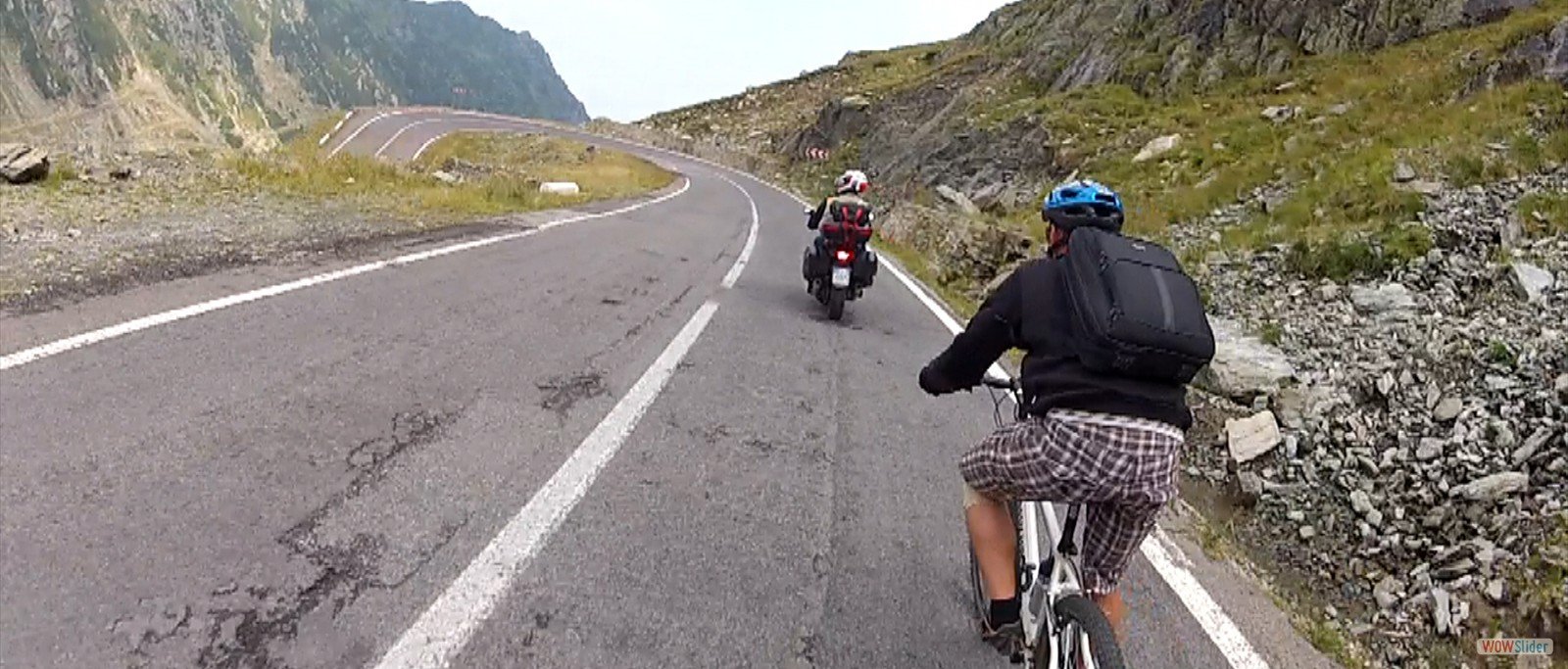 Coborare cu bicicleta pe Transfagarasan